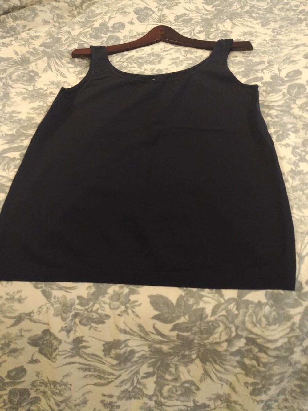 Navy Crewneck Tank - Never Worn